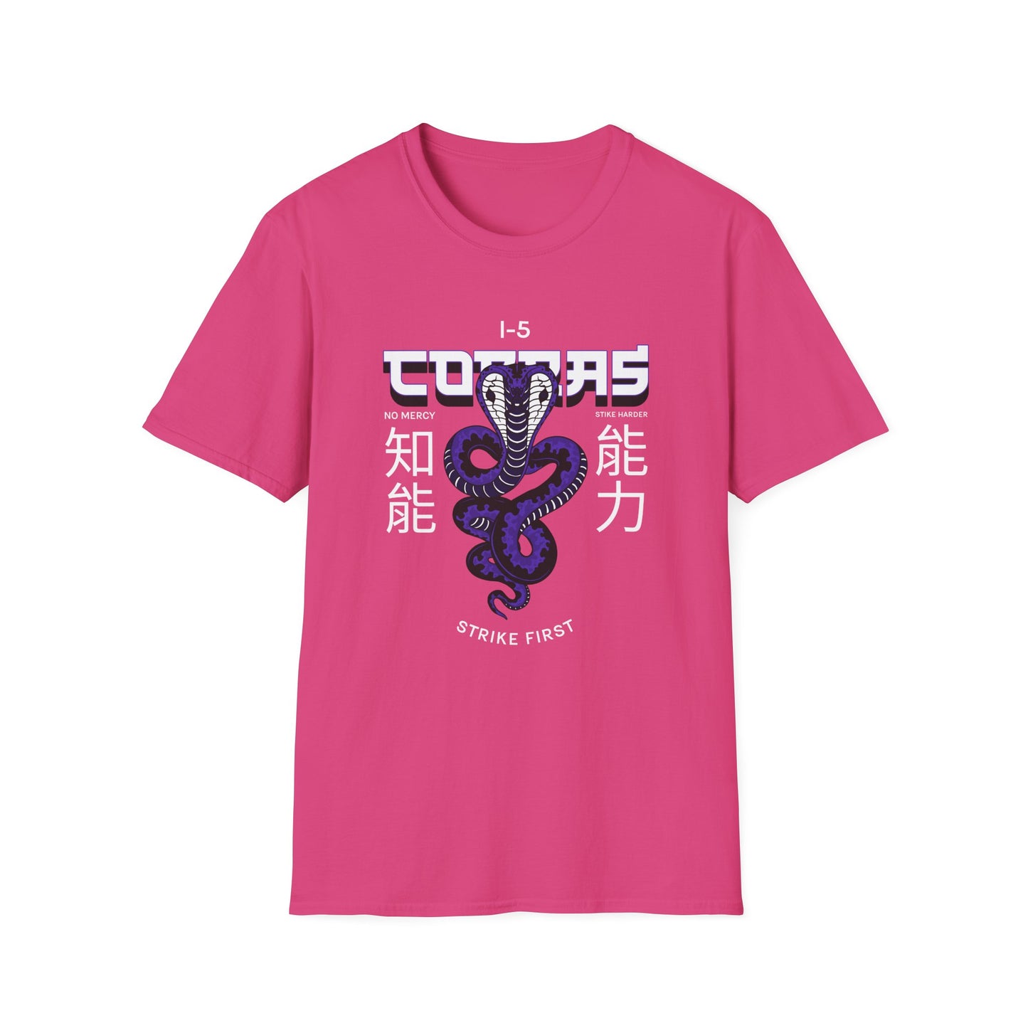 "Strike First" Cobras Softstyle T-Shirt
