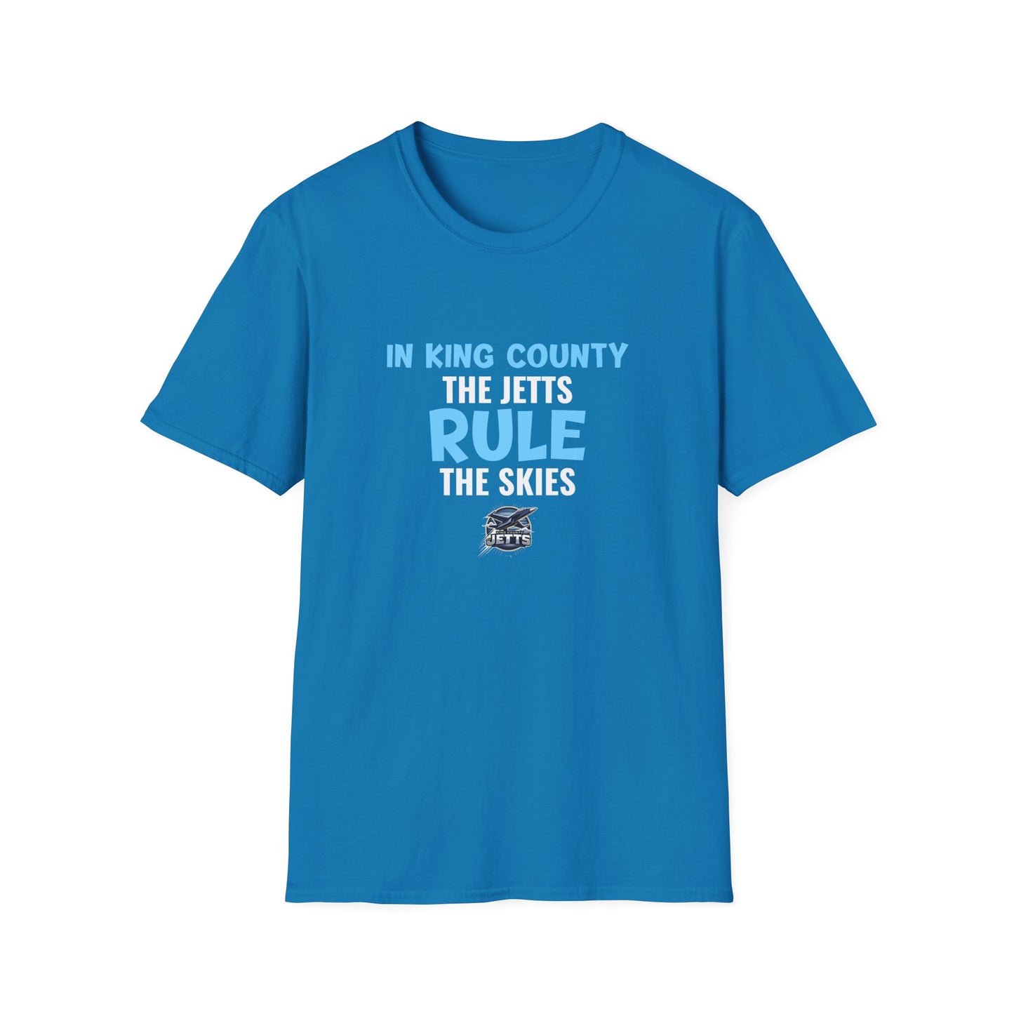 "Jetts Skies" King County Jetts T-Shirt
