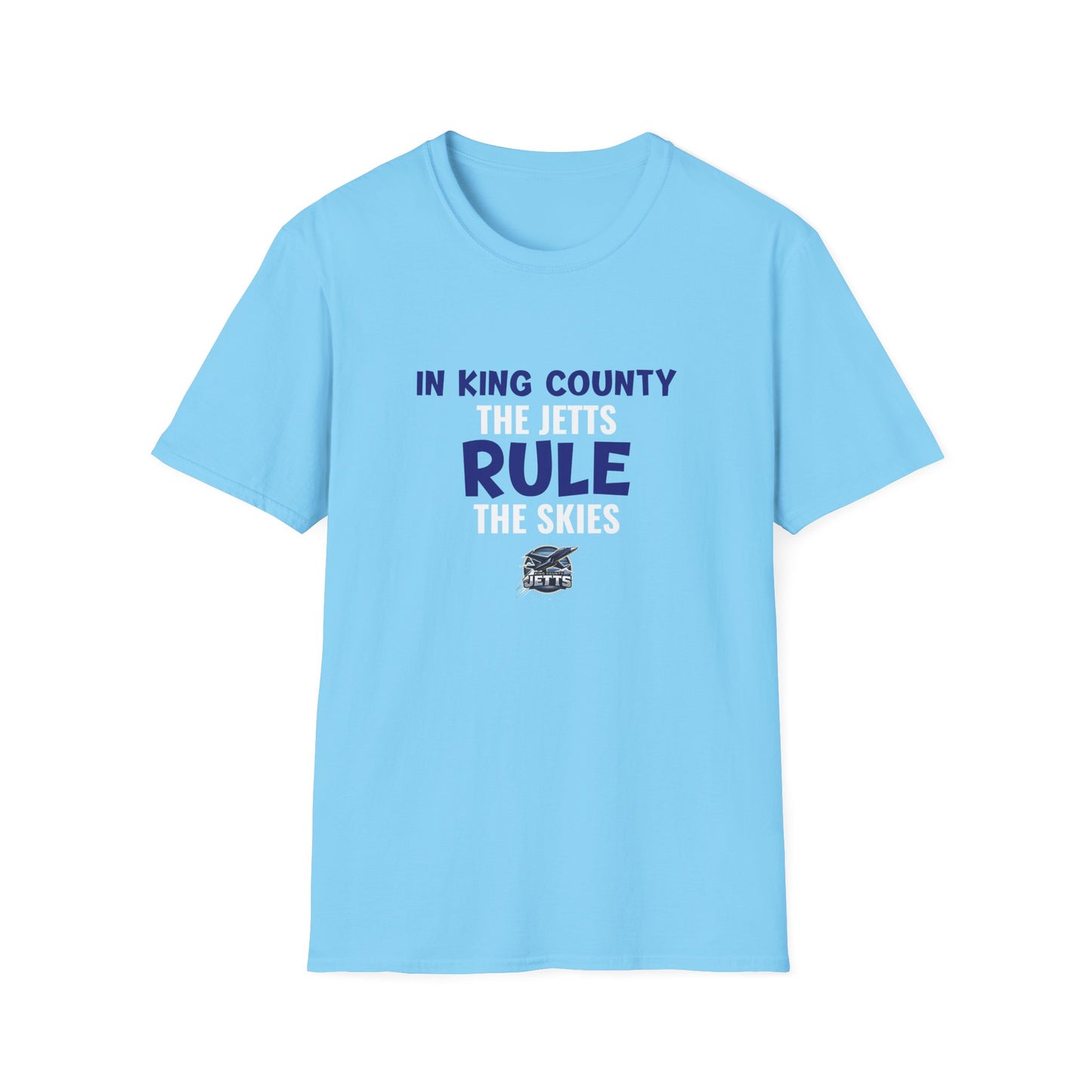 "Jetts Skies" King County Jetts T-Shirt