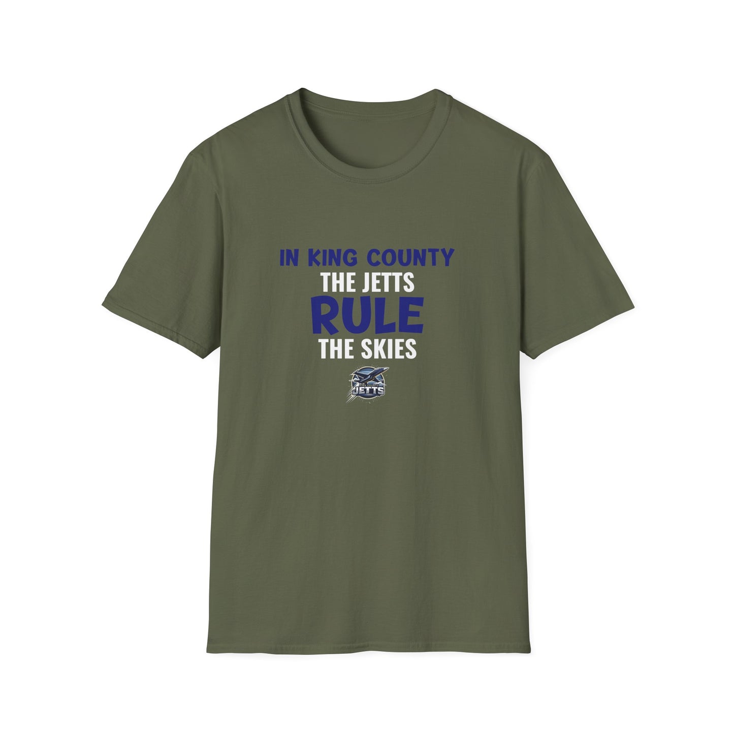 "Jetts Skies" King County Jetts T-Shirt