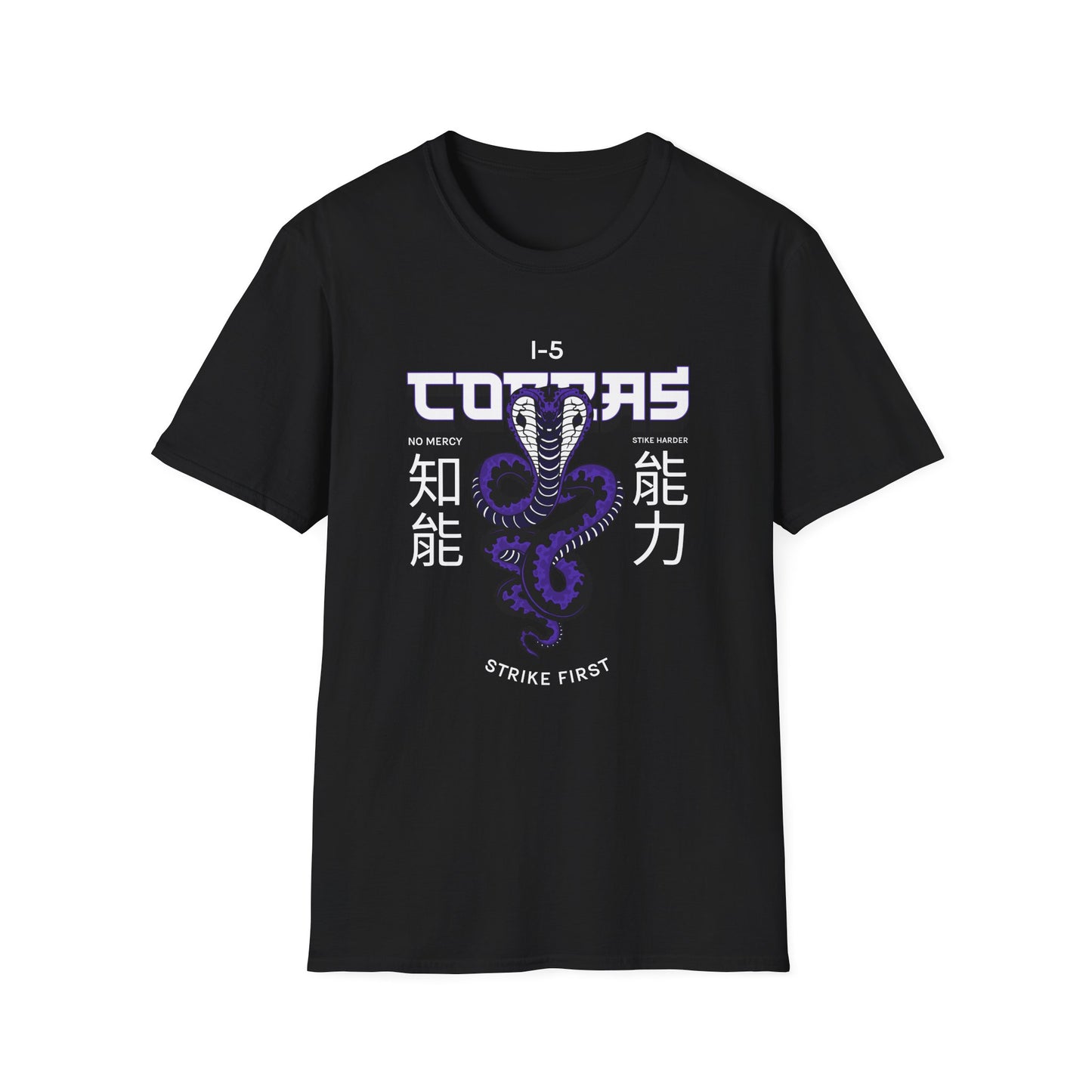 "Strike First" Cobras Softstyle T-Shirt