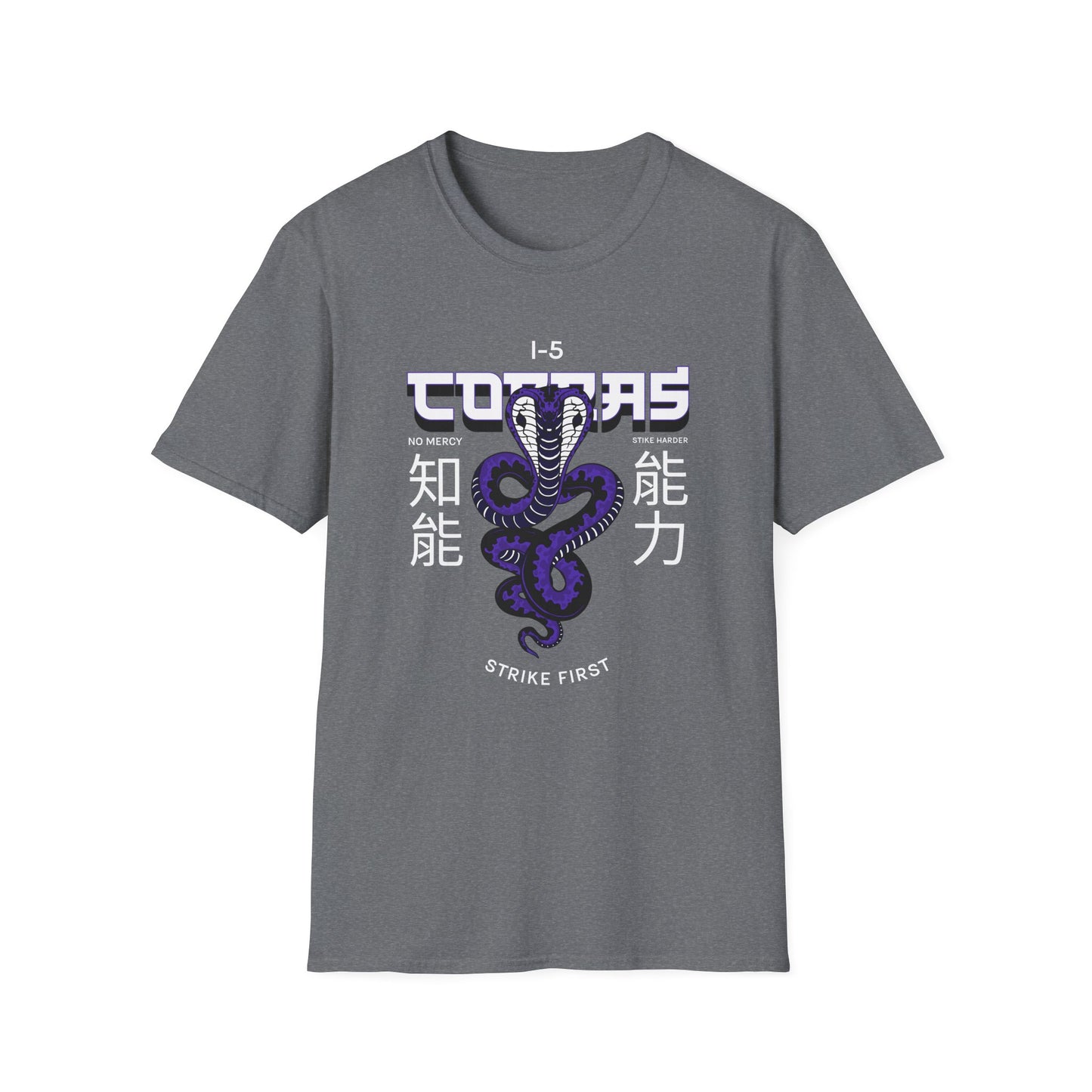 "Strike First" Cobras Softstyle T-Shirt