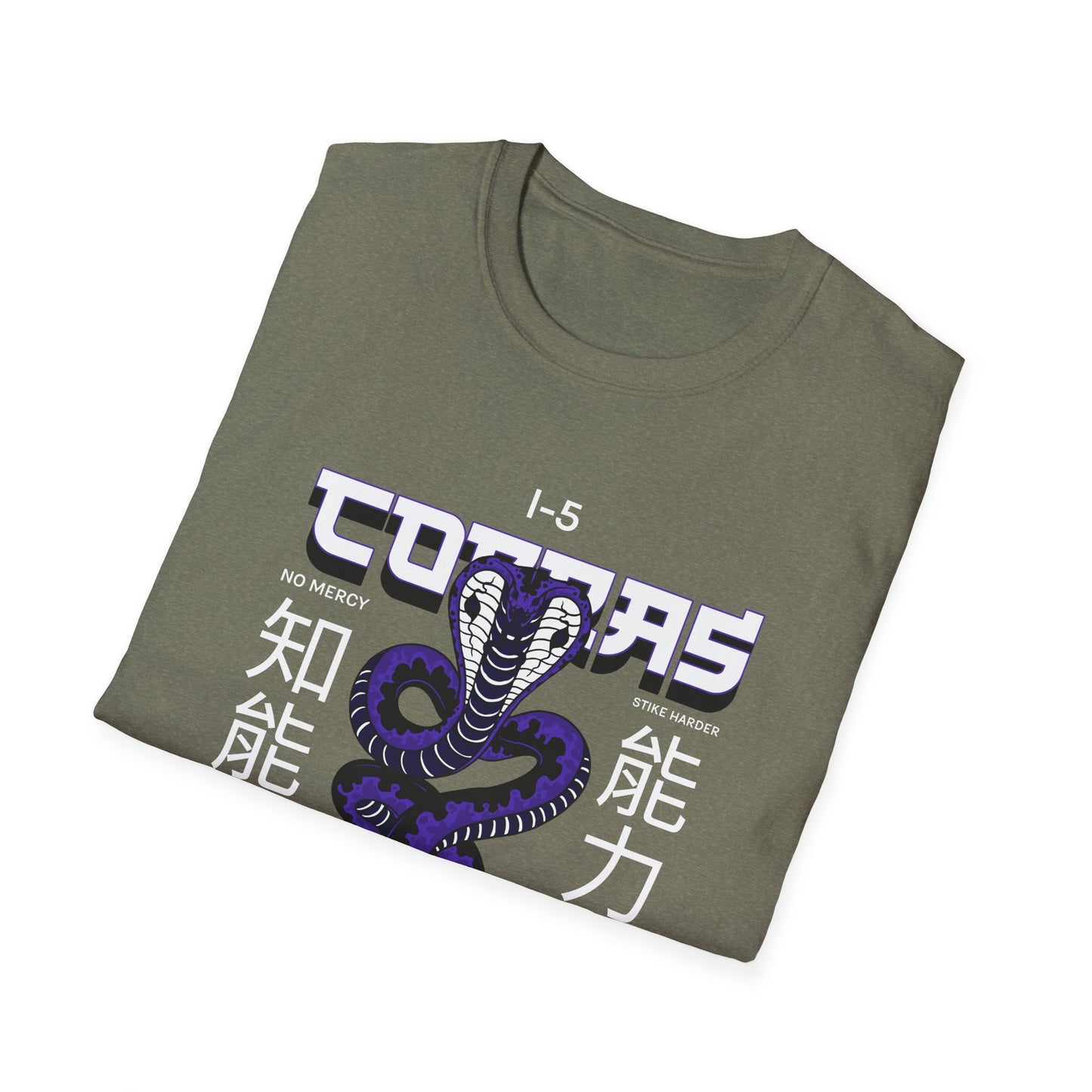 "Strike First" Cobras Softstyle T-Shirt