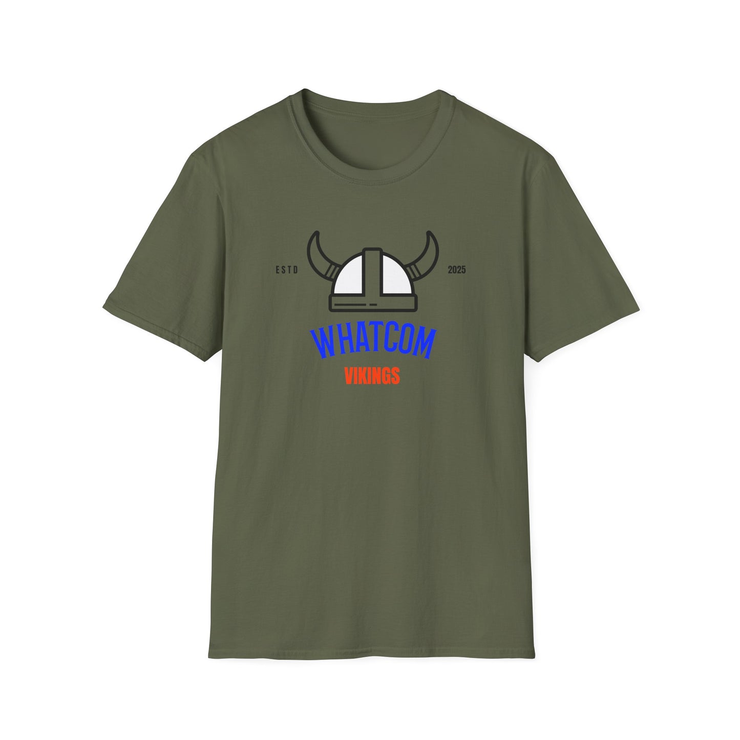 "Viking Helm" Whatcom Vikings T-Shirt
