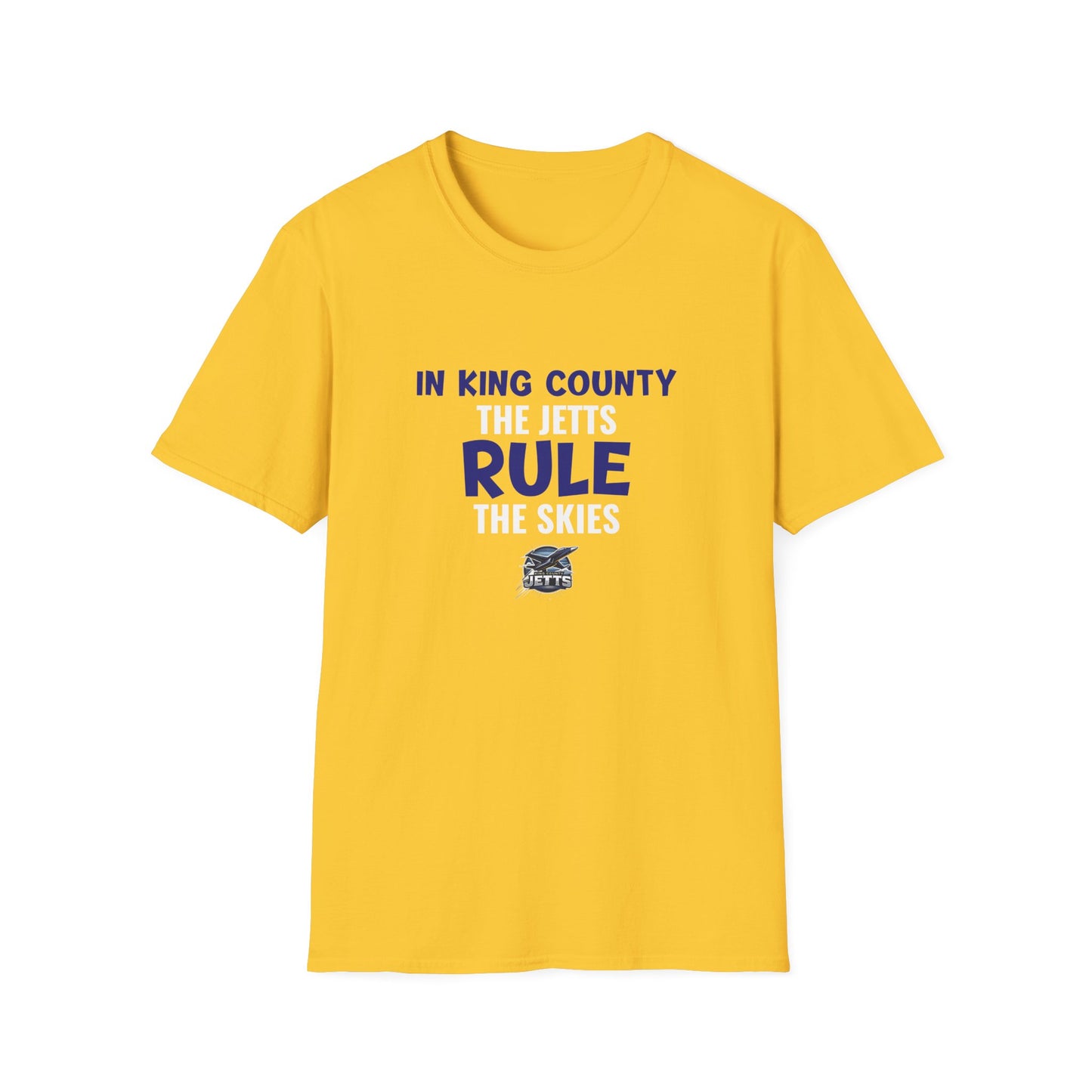 "Jetts Skies" King County Jetts T-Shirt