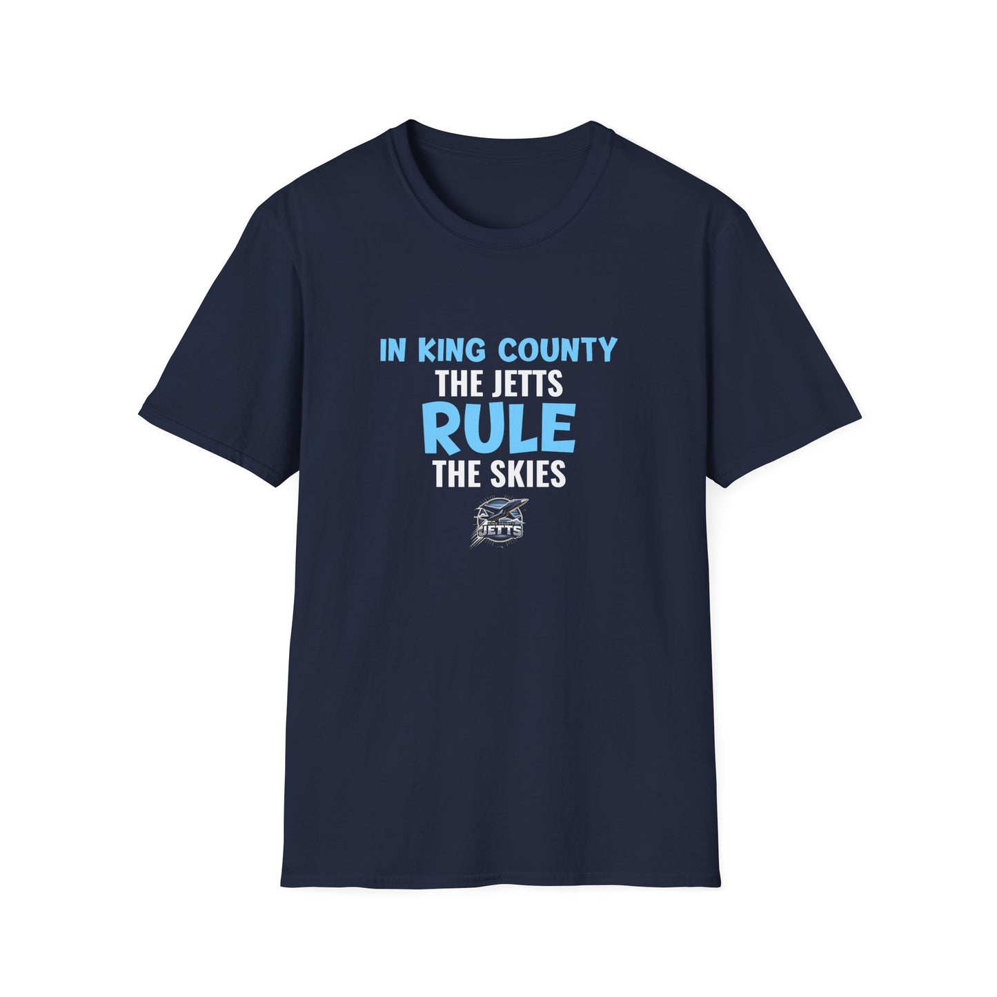 "Jetts Skies" King County Jetts T-Shirt