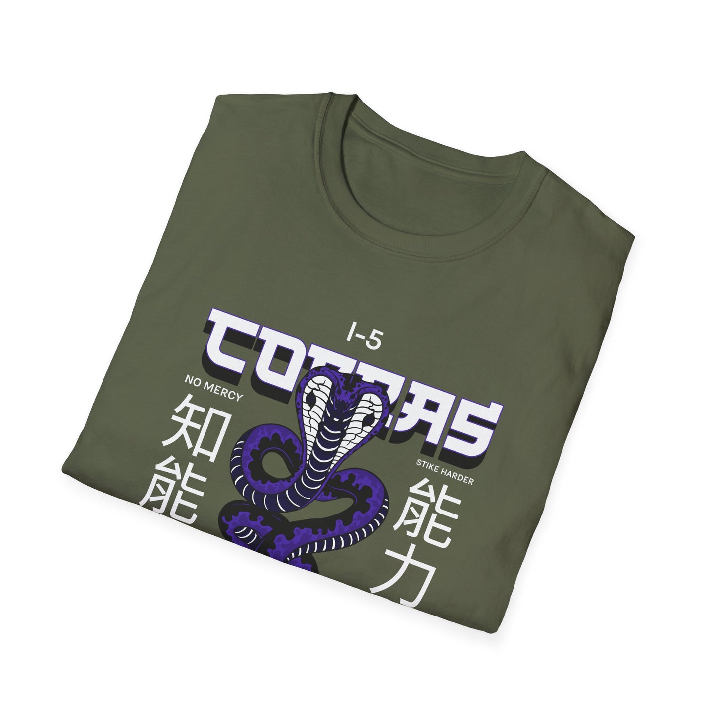 "Strike First" Cobras Softstyle T-Shirt