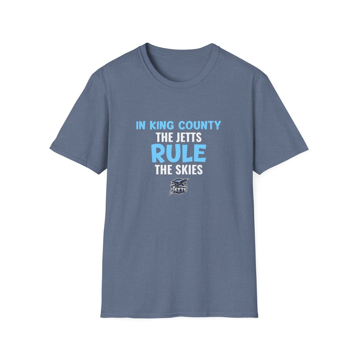 "Jetts Skies" King County Jetts T-Shirt