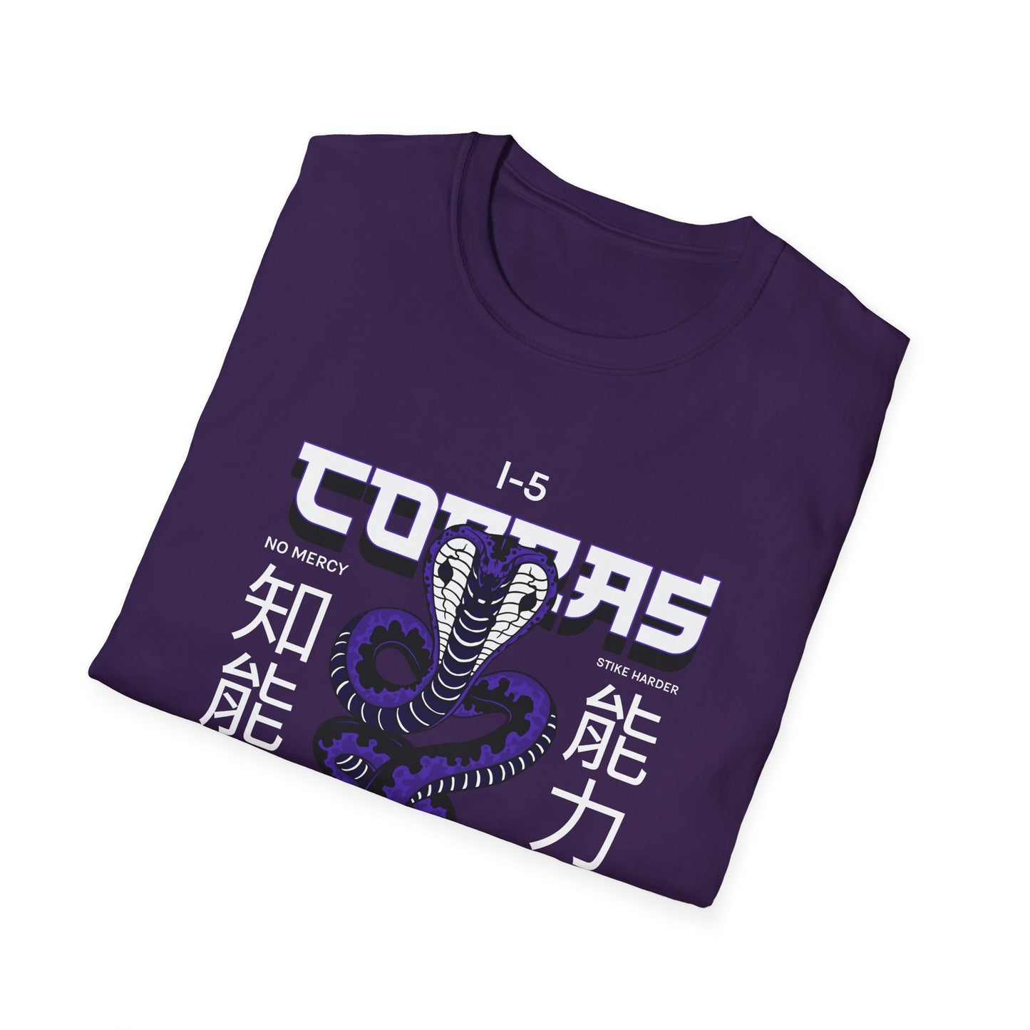 "Strike First" Cobras Softstyle T-Shirt