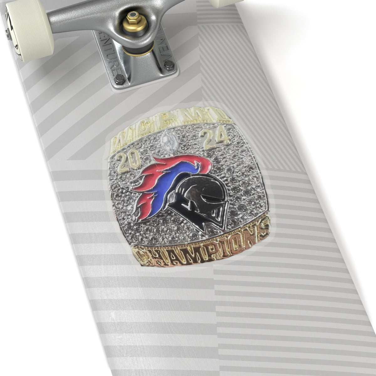"Champs" Grit City Knights Kiss-Cut Stickers