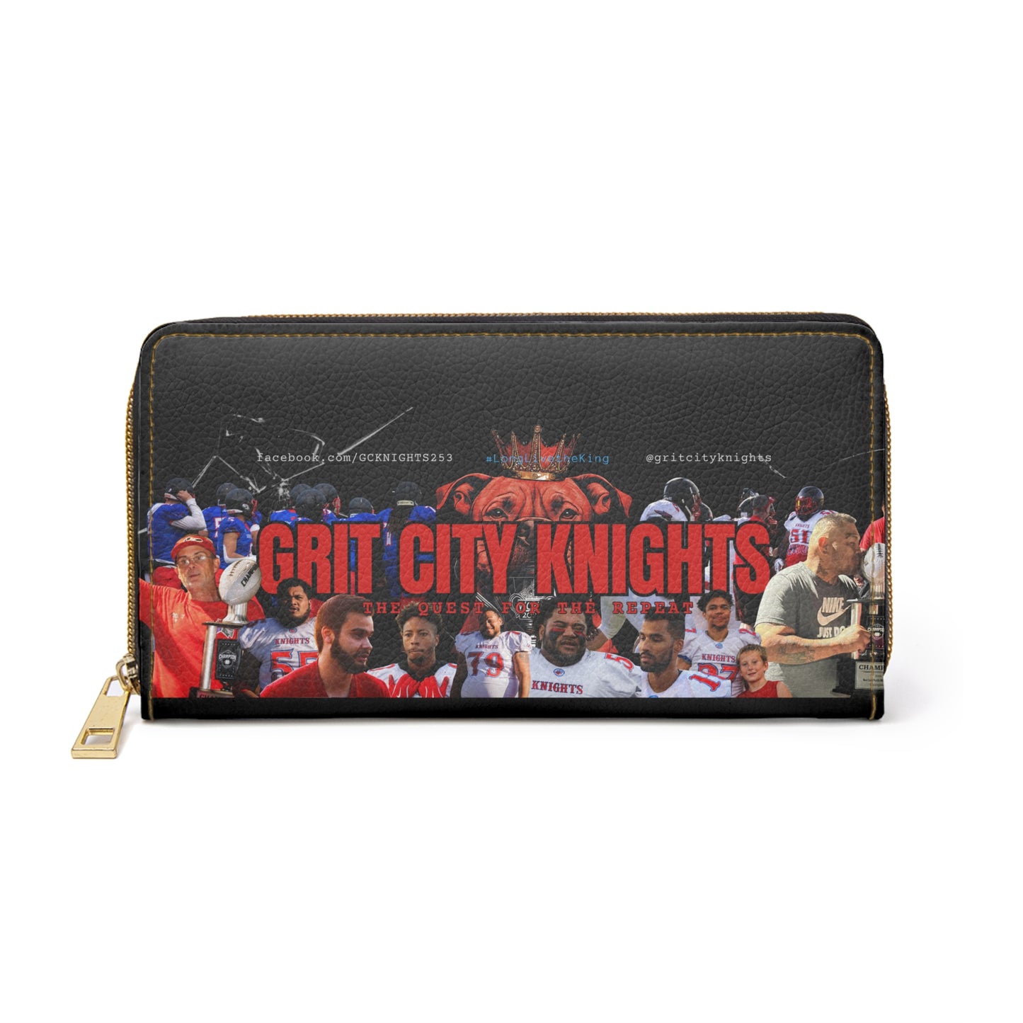 "Quest to Repeat" Grit City Knights Wallet