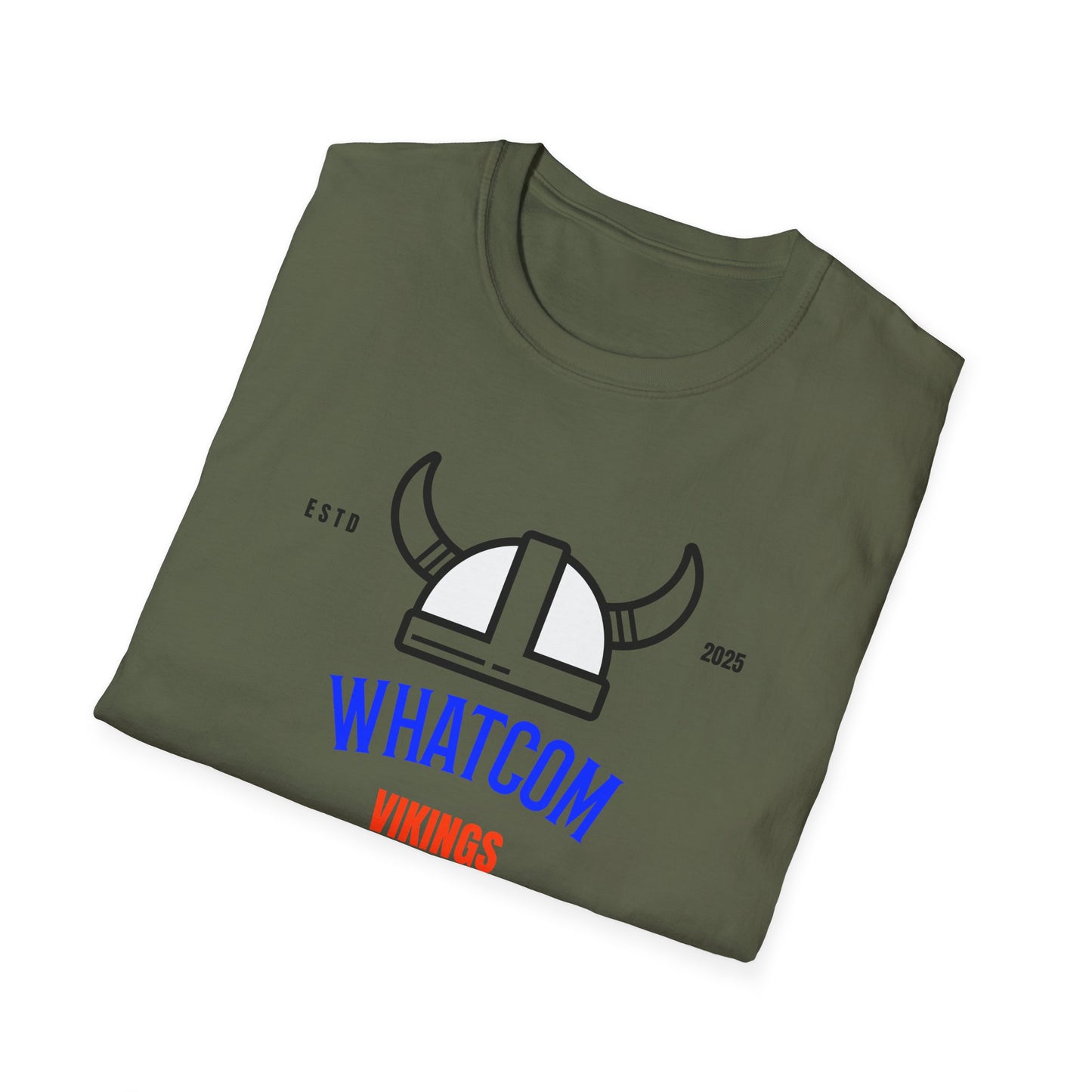 "Viking Helm" Whatcom Vikings T-Shirt