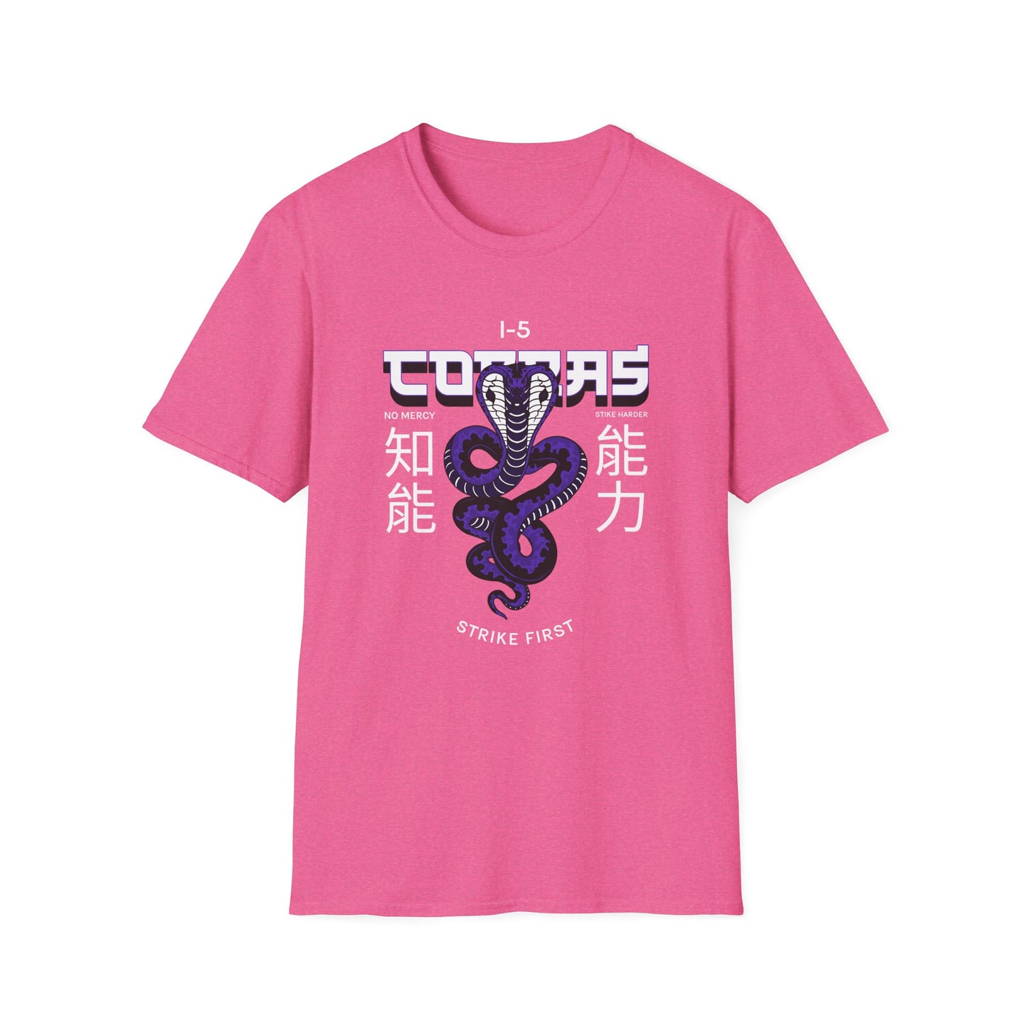 "Strike First" Cobras Softstyle T-Shirt