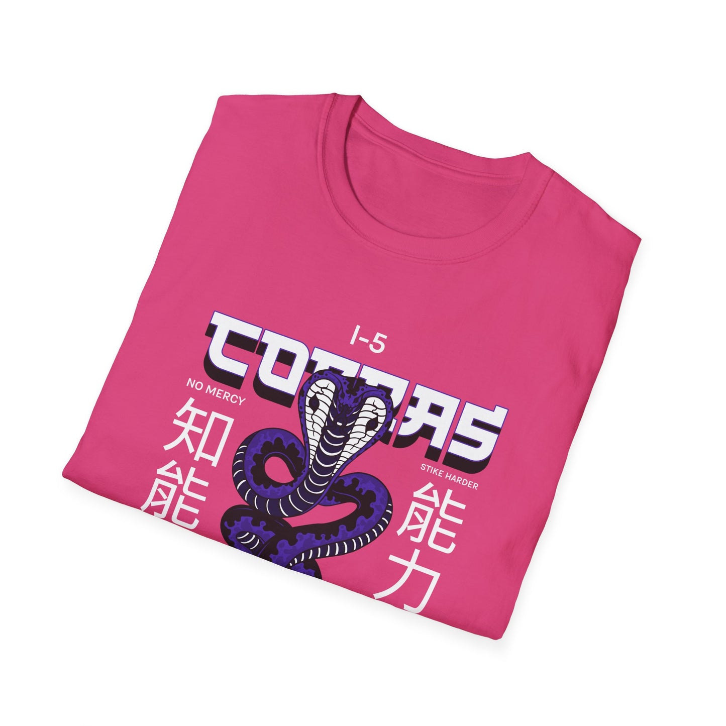 "Strike First" Cobras Softstyle T-Shirt