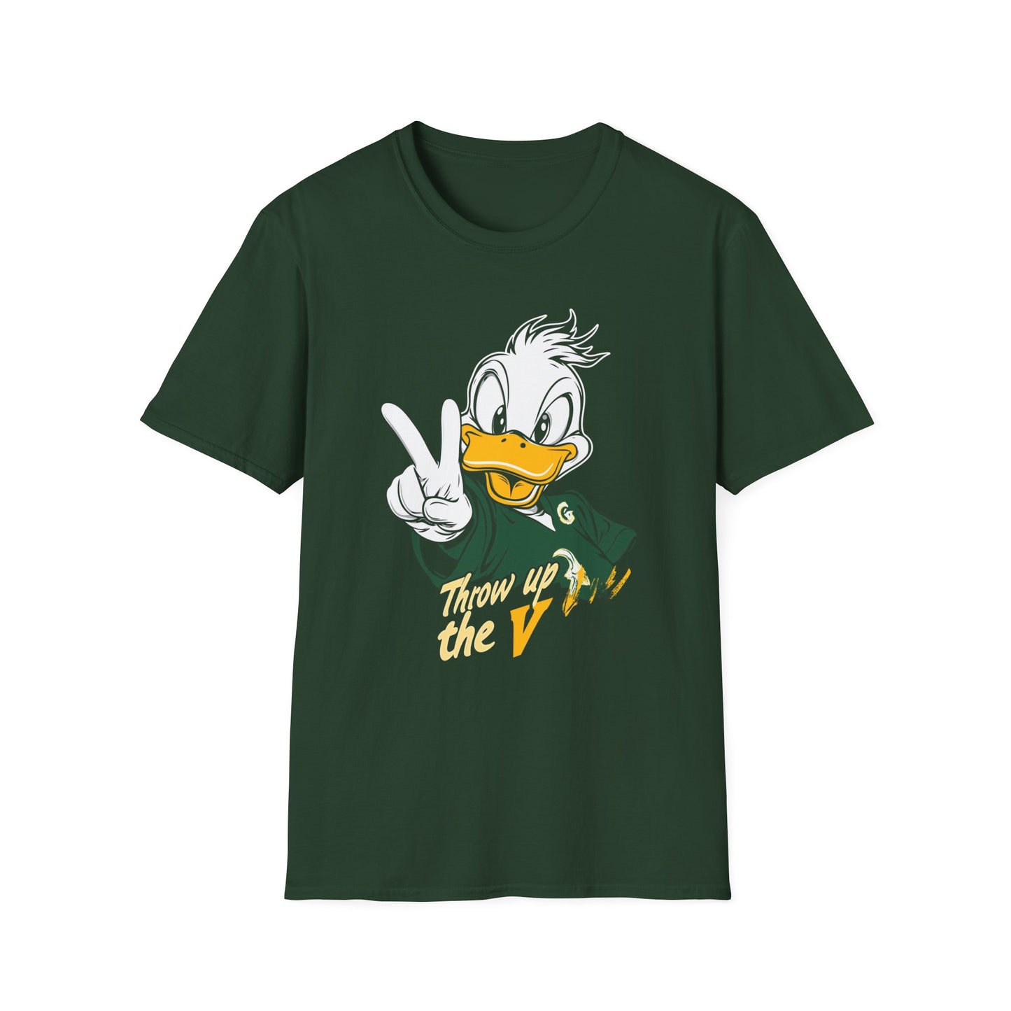 "Throw up the V" Washington Ducks T-Shirt