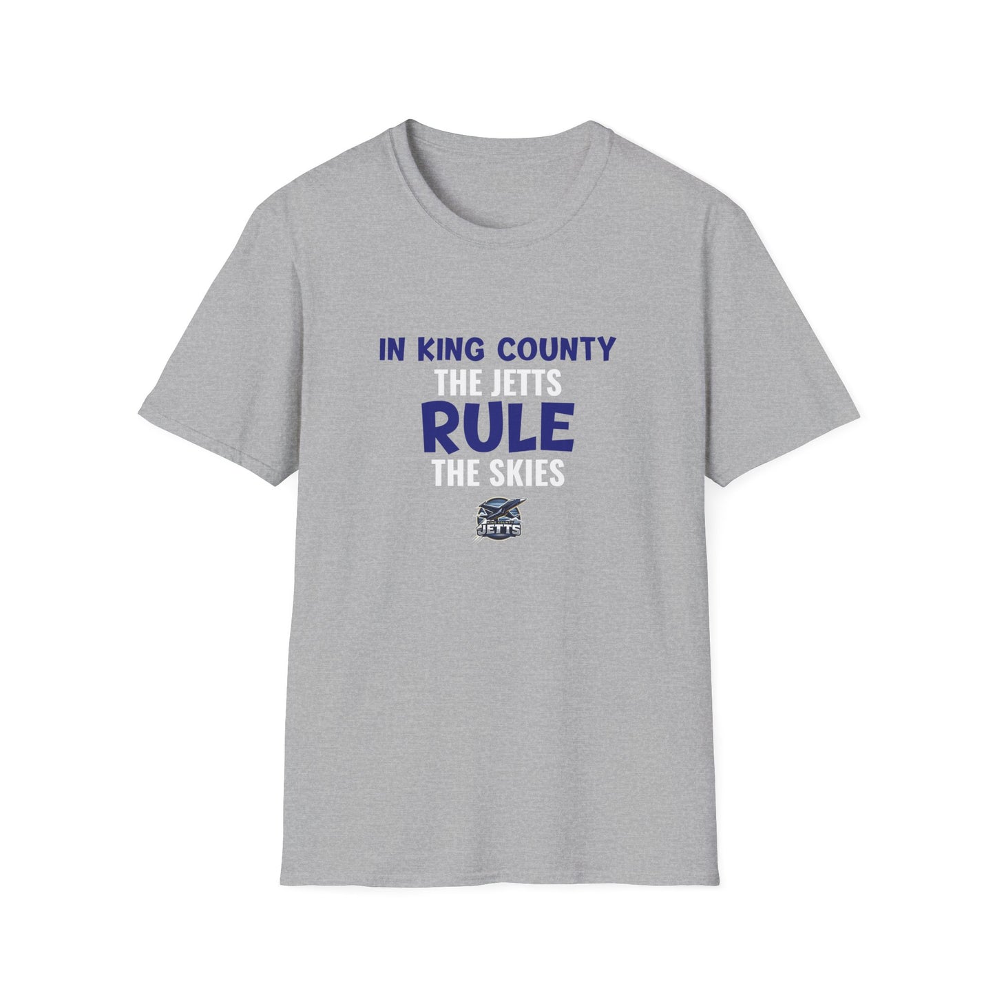 "Jetts Skies" King County Jetts T-Shirt