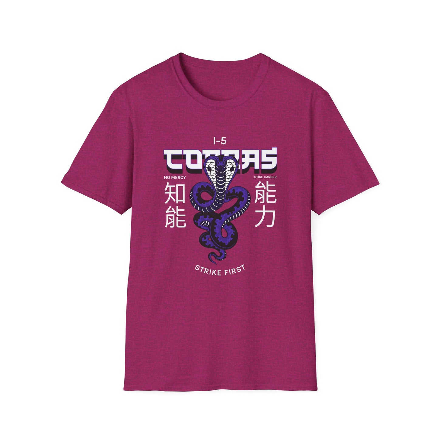 "Strike First" Cobras Softstyle T-Shirt