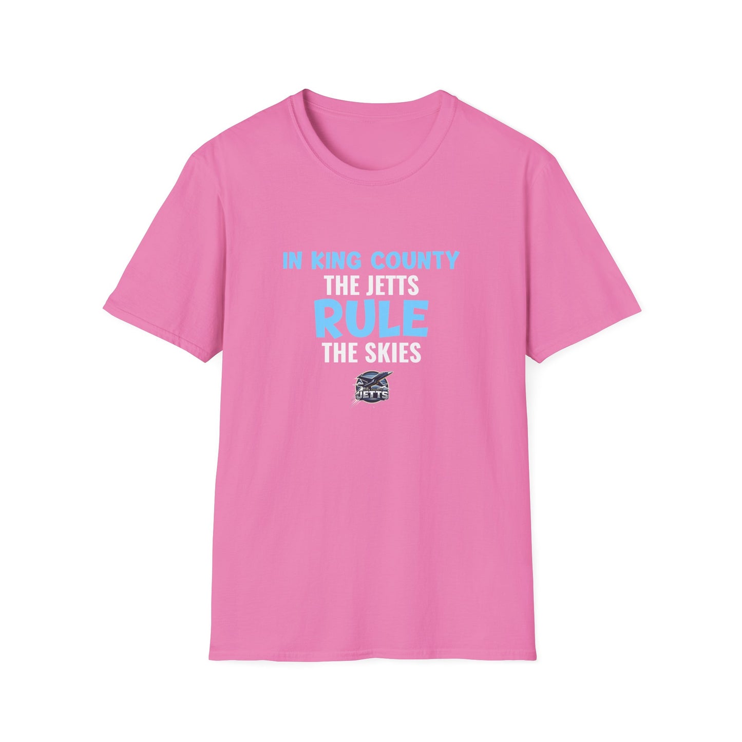"Jetts Skies" King County Jetts T-Shirt