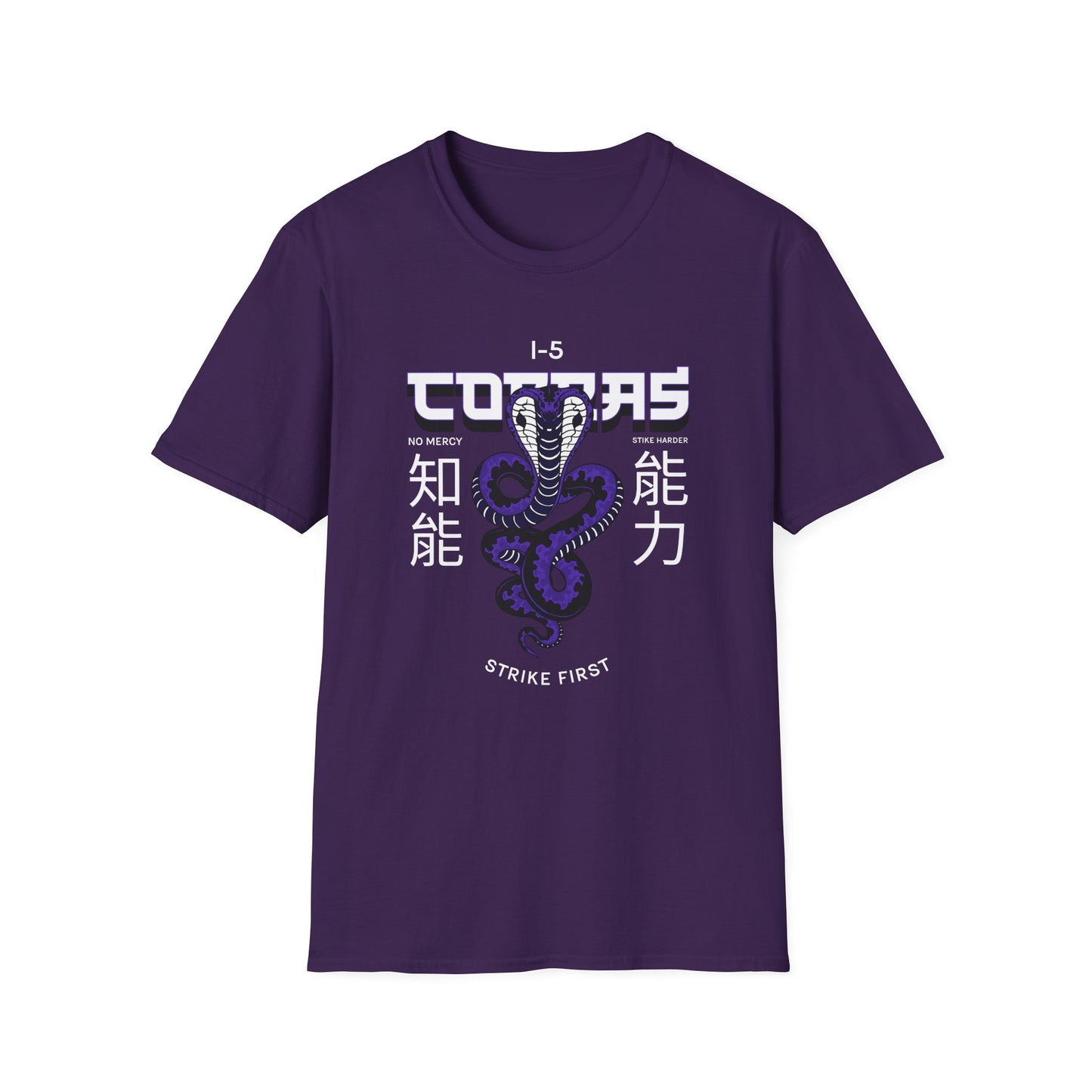 "Strike First" Cobras Softstyle T-Shirt