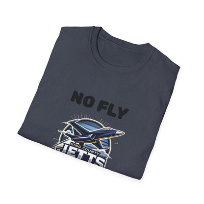 "No Fly Zone" King County Jetts T-Shirt