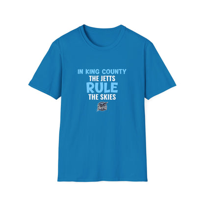 "Jetts Skies" King County Jetts T-Shirt