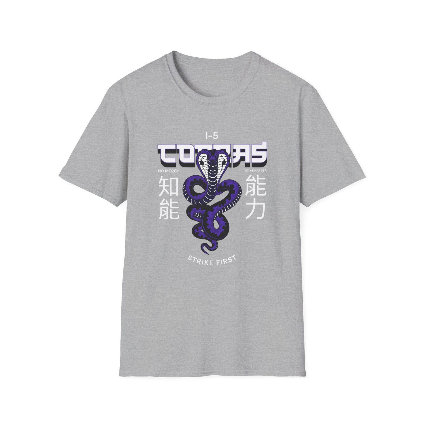 "Strike First" Cobras Softstyle T-Shirt