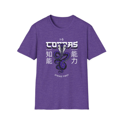 "Strike First" Cobras Softstyle T-Shirt