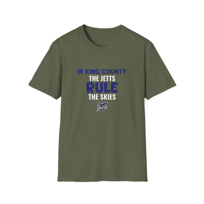 "Jetts Skies" King County Jetts T-Shirt