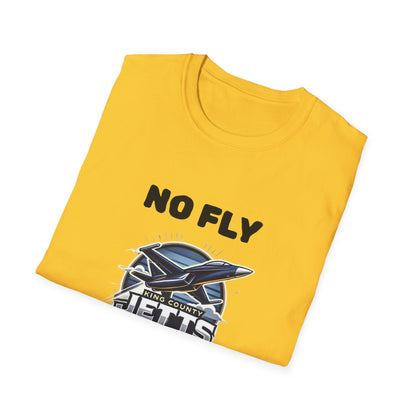 "No Fly Zone" King County Jetts T-Shirt