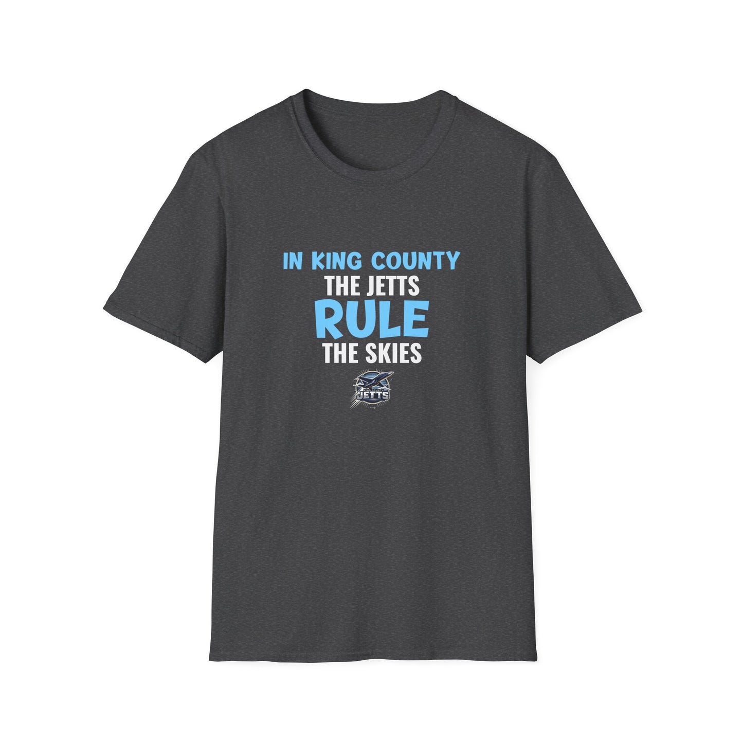 "Jetts Skies" King County Jetts T-Shirt