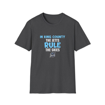 "Jetts Skies" King County Jetts T-Shirt