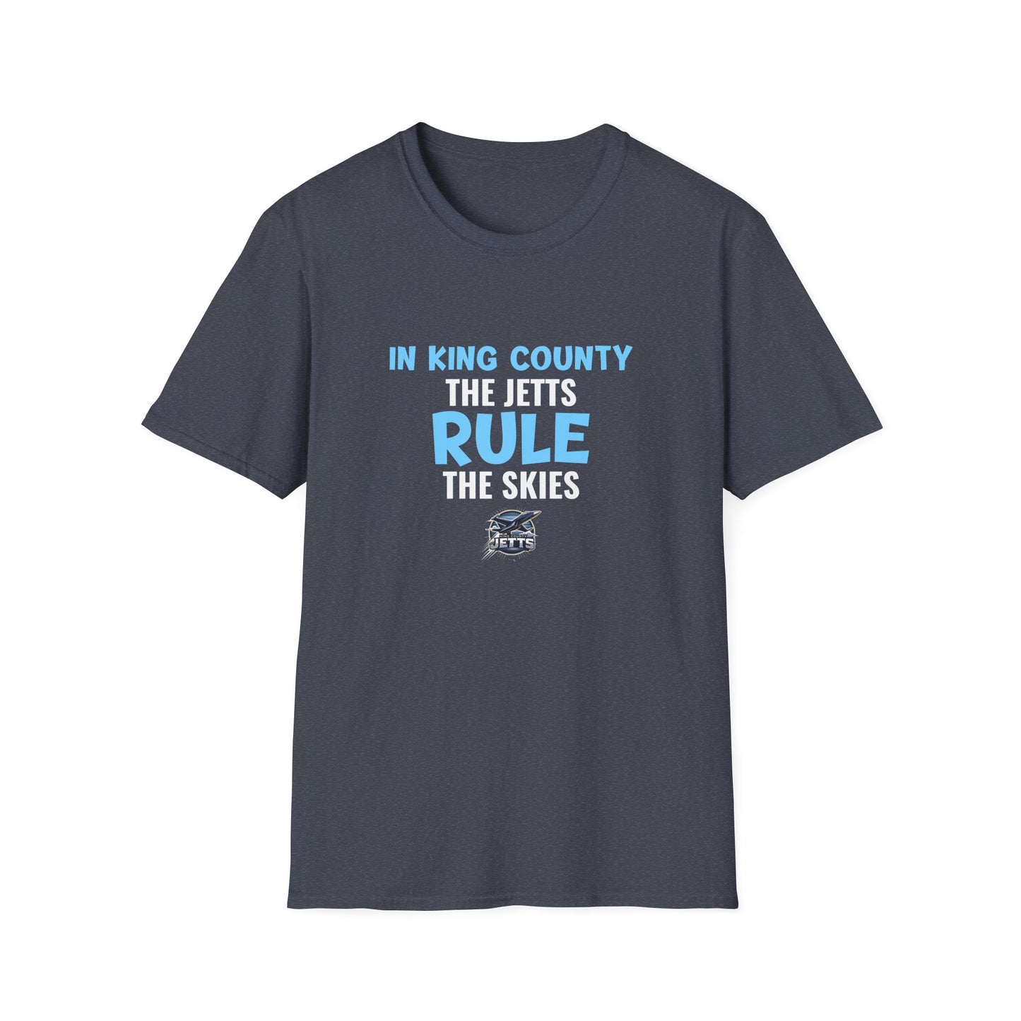 "Jetts Skies" King County Jetts T-Shirt