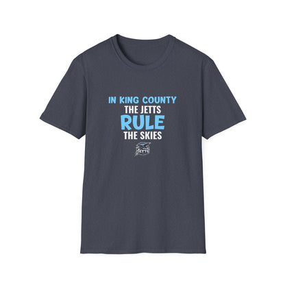 "Jetts Skies" King County Jetts T-Shirt
