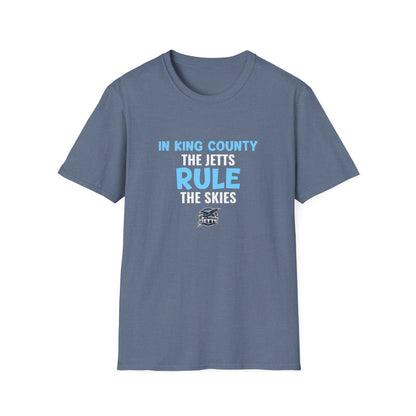 "Jetts Skies" King County Jetts T-Shirt
