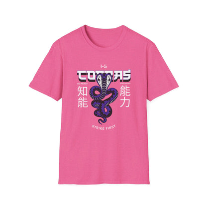 "Strike First" Cobras Softstyle T-Shirt