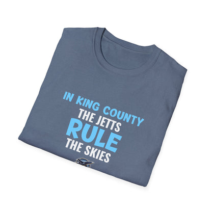 "Jetts Skies" King County Jetts T-Shirt