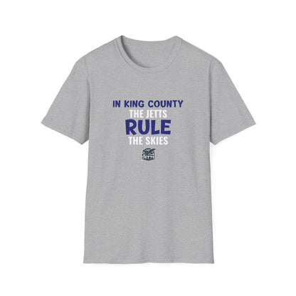 "Jetts Skies" King County Jetts T-Shirt