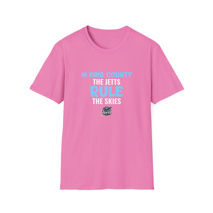 "Jetts Skies" King County Jetts T-Shirt